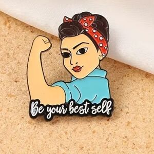Feminist pin